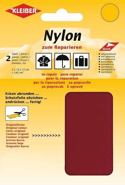 Reparación De Nylon - Rojo oscuro