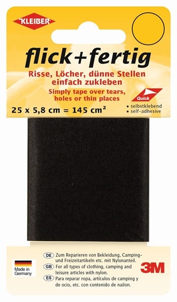 Flick + Fertig - Negro