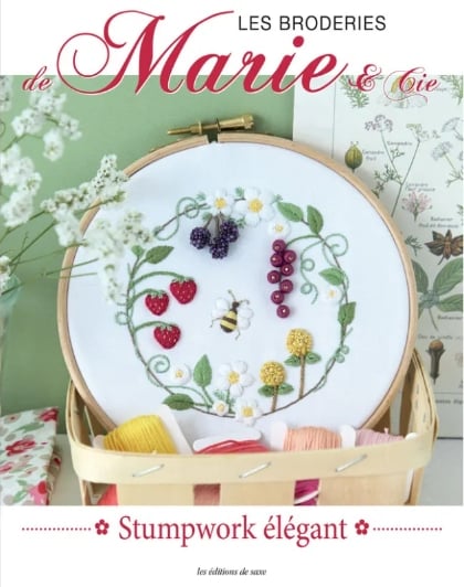 Les broderies de Marie & Cie - Stumpwork élégant