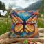 Cojín - Decoración de mariposas