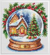 Casa de bolas de nieve