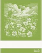 Trapo de cocina - Paesaggio 1 - Verde
