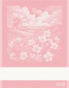 Trapo de cocina - Paesaggio 1 - Rosa