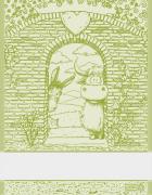 Trapo de cocina - Happy Farm - Verde
