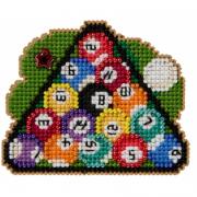 Seasonal Ornament: Pool Balls