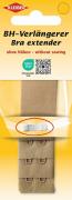 Extensor de sujetador, Gancho doble 30 mm - Beige