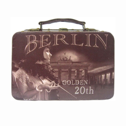 Maletín Vintage \"Berlín\" - los años \'veinte dorados\' - Pequeño