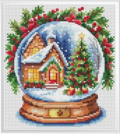 Casa de bolas de nieve