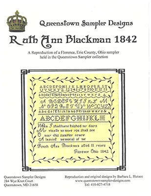 Ruth Ann Blackman 1842