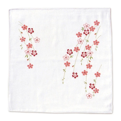 Pañuelo de muselina de algodón - Sakura Pink