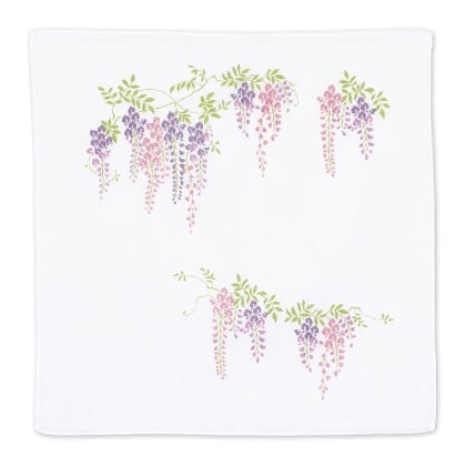 Pañuelo de muselina de algodón - Wisteria Purple