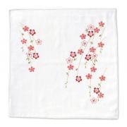 Pañuelo de muselina de algodón - Sakura Pink