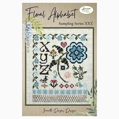 Floral Alphabet Sampling Series - XYZ