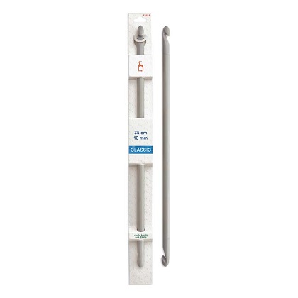 Aguja de crochet tunecina de doble punta - 9 mm