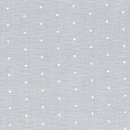 Lino Belfast 32ct - Petit Point Gris-Blanco
