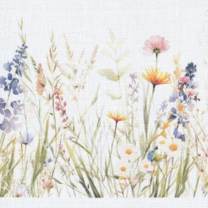 Lino Belfast 32ct - Wild Meadow