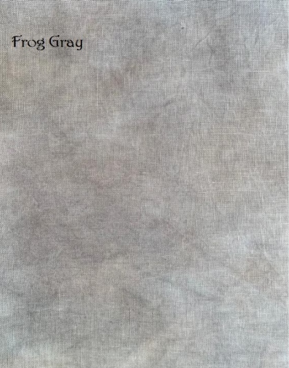 Lino 32 ct - Frog Gray
