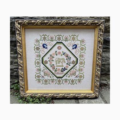 M. Seckel Antique Sampler Reproduction