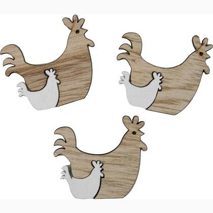 Gallina de madera