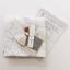 Kit Sashiko de tela de lino (Shippo) - Blanco