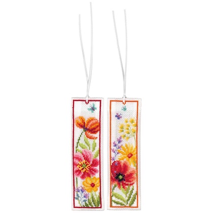 Marcalibros - Amapolas y flores silvestres (2)