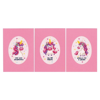 Tarjetas de felicitaciones: Unicornio
