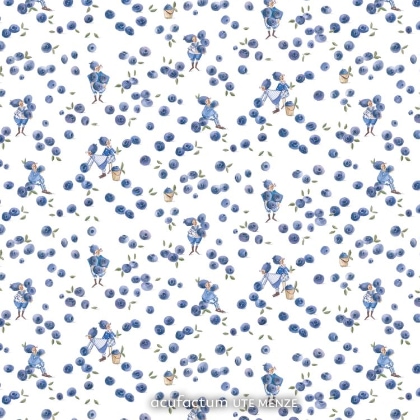Blaubeerwichtel - 50x145cm.