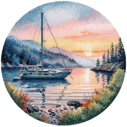 Evening Harbor (Gorana + Neural Network Art)