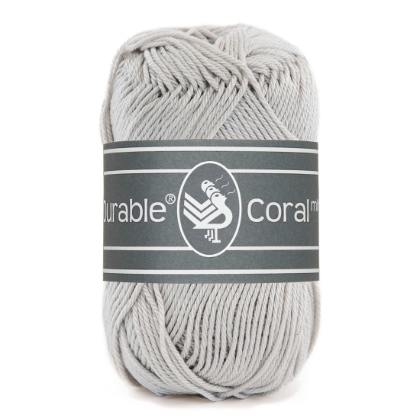 Durable Coral Mini 2228 - Gris plateado