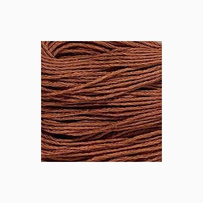 Valdani Hand-Overdyed 6 Strand - Faded Rust Dark