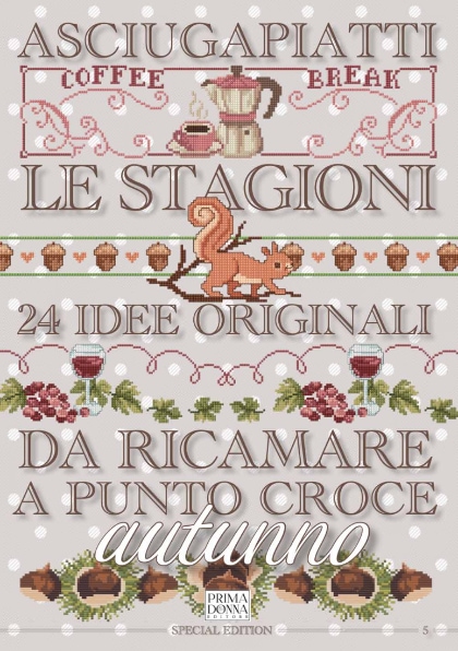 Asciugapiatti Le stagioni - Autunno, otoño
