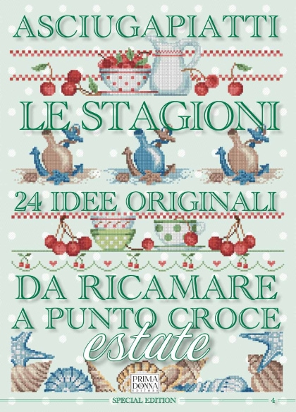 Asciugapiatti Le stagioni - Estate, Verano