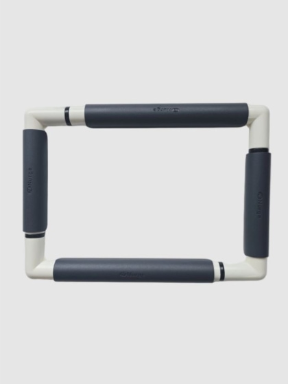 Marco Rectangular con Clip 21x29 – Gris