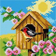Casita para pájaros - Primavera