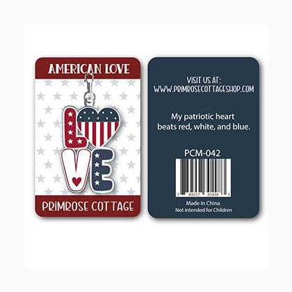 American Love Charm