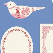 Labels & Ornaments Blue