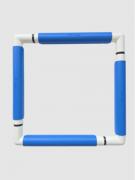 Marco cuadrado con Clip 29x29 - Azul