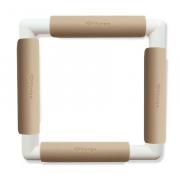 Marco cuadrado con Clip 21x21 - Beige