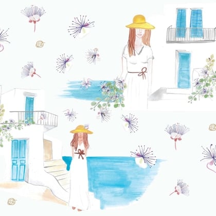 Brisa del Mediterráneo y Flores de Alcaparra