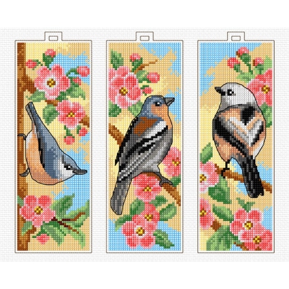 Marcapáginas - Aves de primavera (3)