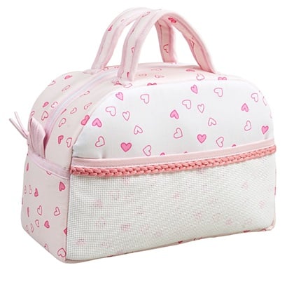 Neceser de belleza - Corazones Pequeños - Rosa