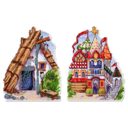 Cabaña de cuento de hadas