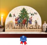 Calendario de Adviento de madera