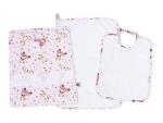 Set Guardería Perros pequeños - Rosa - Blanco