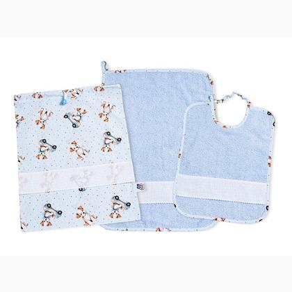 Set Guardería Perros pequeños - Azul cielo