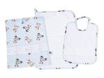 Set Guardería Perros pequeños - Azul cielo - Blanco