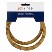 Asas Redondas de Ratán para Bolso Restyle 14cm