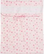 Bolsa organizador de canastilla - Corazones Pequeños - Rosa
