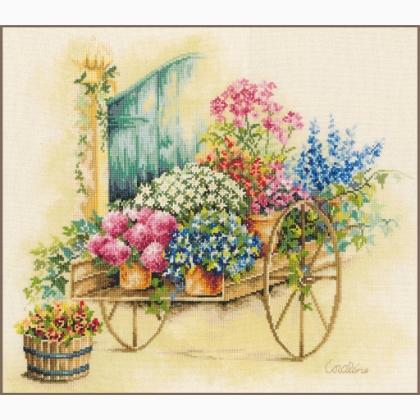 Carrito floral