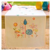 Camino de mesa - Estampados florales con estilo